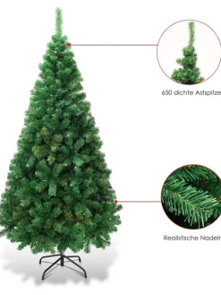 Künstlicher Weihnachtsbaum in Grün