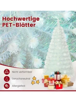 Künstlicher Weihnachtsbaum LED in Weiß