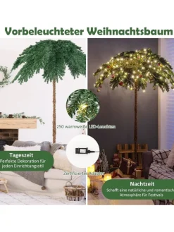 Künstlicher Weihnachtsbaum LED in Grün