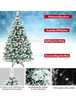 Künstlicher Weihnachtsbaum in Grün