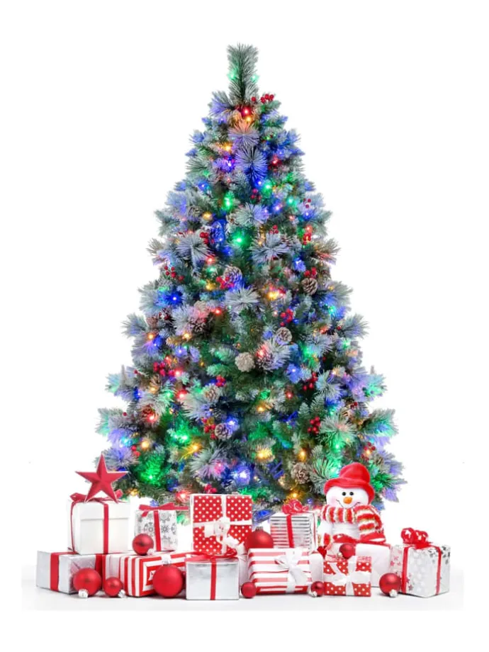 Künstlicher Weihnachtsbaum LED in Grün