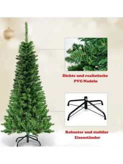 Künstlicher Weihnachtsbaum LED in Grün