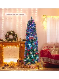 Künstlicher Weihnachtsbaum Glasfaseroptik in Grün