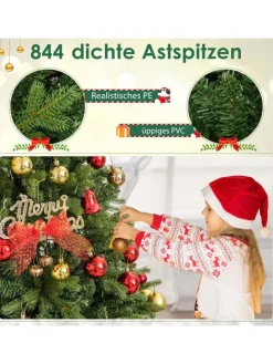 Künstlicher Weihnachtsbaum LED in Grün