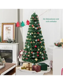 Künstlicher Weihnachtsbaum LED in Grün