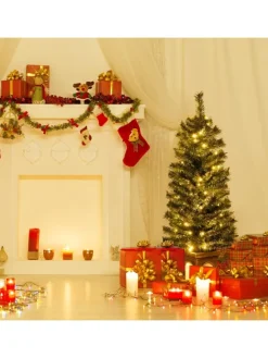 Künstlicher Weihnachtsbaum LED in Grün