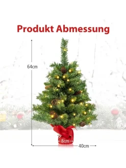 Künstlicher Weihnachtsbaum Mini LED in Grün