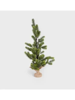 Künstlicher Weihnachtsbaum "Hector" in Grün - (H)84 cm