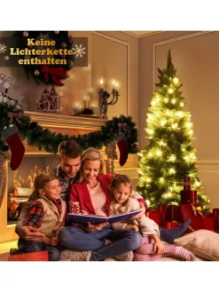 Künstlicher Weihnachtsbaum in Grün