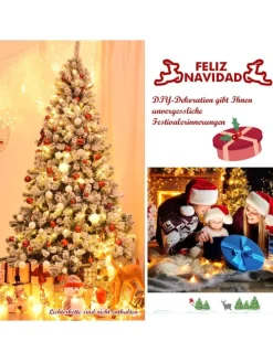 Künstlicher Weihnachtsbaum in Grün