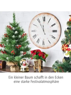 Künstlicher Weihnachtsbaum Mini in Grün