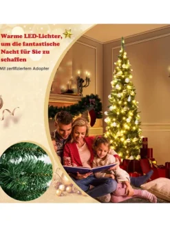 Künstlicher Weihnachtsbaum LED in Grün