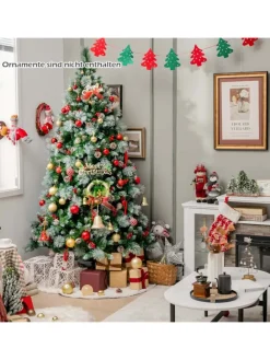 Künstlicher Weihnachtsbaum LED in Grün