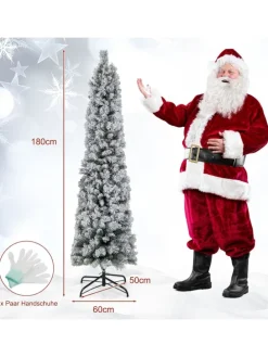 Künstlicher Weihnachtsbaum LED in Weiß