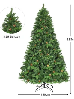 Künstlicher Weihnachtsbaum LED in Grün