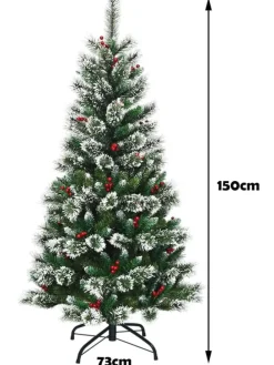 Künstlicher Weihnachtsbaum in Grün