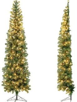 Künstlicher Weihnachtsbaum LED in Grün