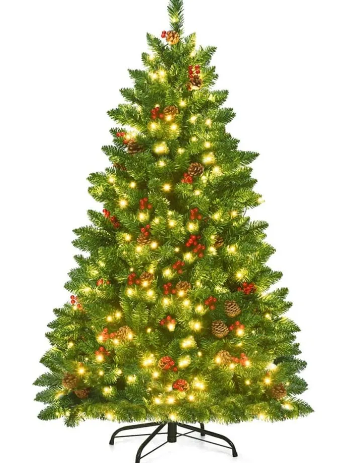 Künstlicher Weihnachtsbaum LED in Grün