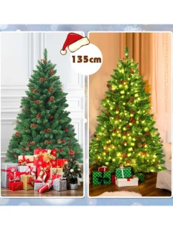 Künstlicher Weihnachtsbaum LED in Grün