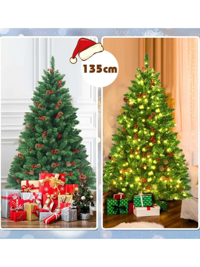 Künstlicher Weihnachtsbaum LED in Grün