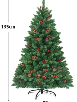 Künstlicher Weihnachtsbaum LED in Grün