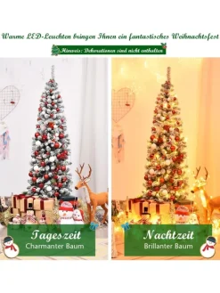 Künstlicher Weihnachtsbaum LED in Grün