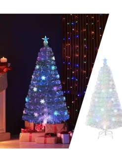 Künstlicher Weihnachtsbaum LED in Weiß