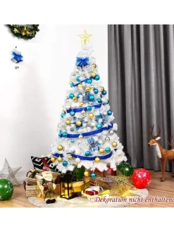 Künstlicher Weihnachtsbaum in Weiß