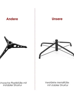 Künstlicher Weihnachtsbaum in Weiß