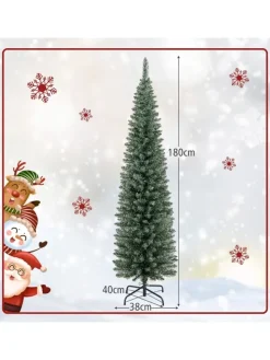 Künstlicher Weihnachtsbaum LED in Grün