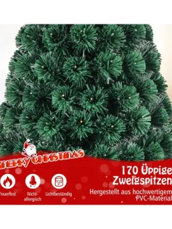 Künstlicher Weihnachtsbaum LED in Grün