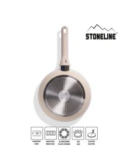 Kochgeschirr-Set 11-teilig 18/20/24 | mit Deckeln in Creme