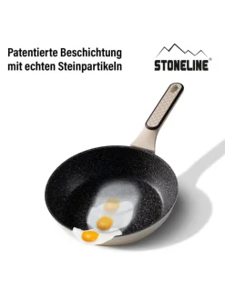 Kochgeschirr-Set 11-teilig 18/20/24 | mit Deckeln in Creme