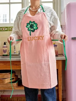 Kochschürze in Rosa - (L)83 x (B)70 cm