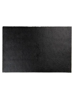 Kokos-Fußmatte in Hellbraun/ Schwarz - (L)60 x (B)40 cm
