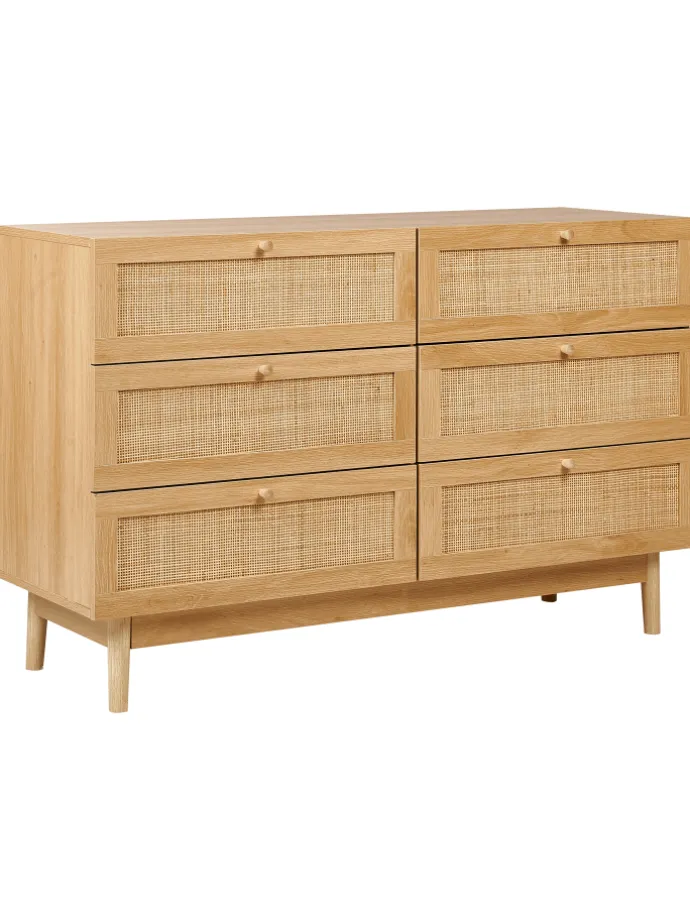 Kommode NIVO in Braun - (W) 120 x (H) 76 x (L) 42 cm