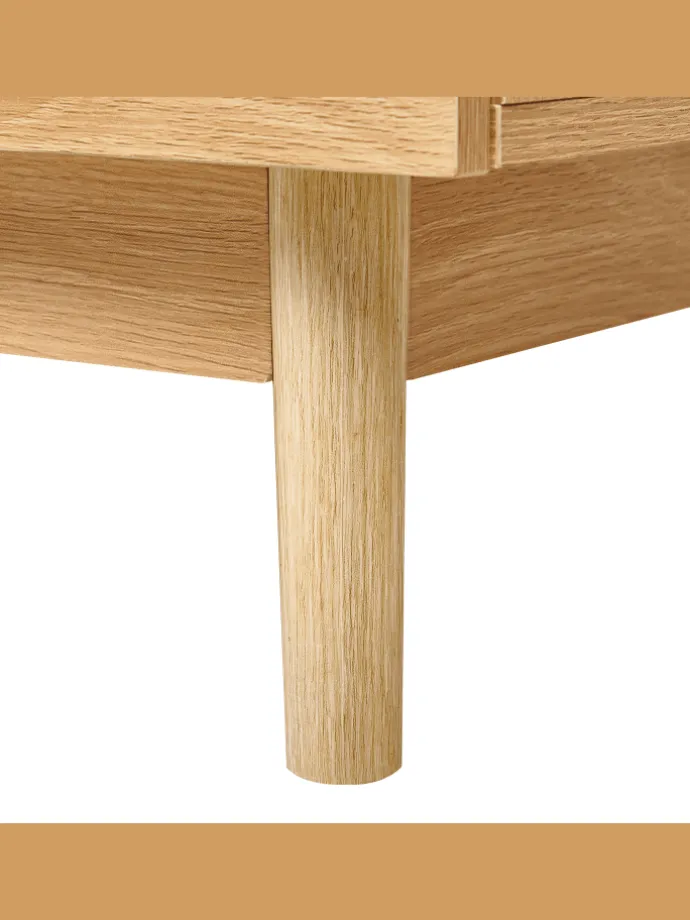 Kommode NIVO in Braun - (W) 120 x (H) 76 x (L) 42 cm