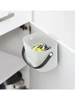 Komposteimer mit Hängevorrichtung 3.2 l ALBULA in Mistelweiß