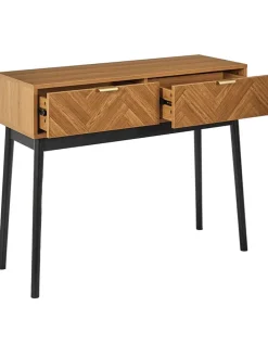 Konsole ''Felix'' in Hellbraun - (B)100 x (H)80 x (T)35 cm