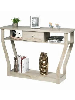 Konsolentisch in Grau