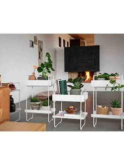 Konsolentisch in Grau - (B)48 x (H)77,7 x (T)24 cm