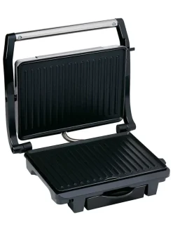 Kontaktgrill in Silber