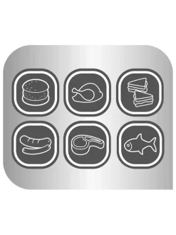 Kontaktgrill "Optigrill" in Schwarz