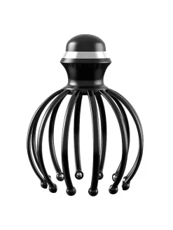 Kopfmassagegerät in Schwarz