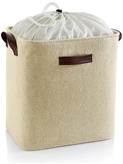 Korb in Beige - (B)40 x (H)50 x (T)30 cm