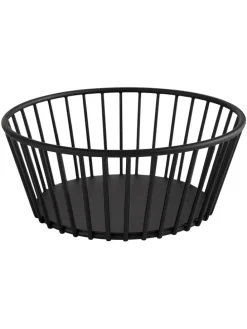 Korb "Urban" in Schwarz - (H)7 x Ø 17 cm