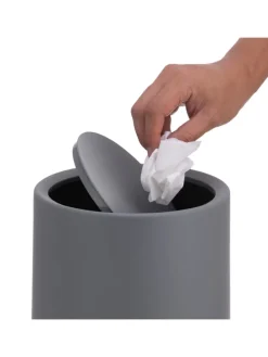 Kosmetikeimer in Dunkelgrau - 6 Liter