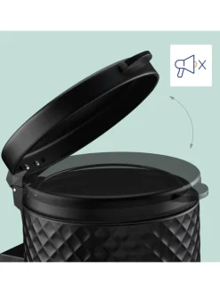 Kosmetikeimer in Schwarz - 5 Liter