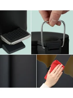 Kosmetikeimer in Schwarz - 3 Liter