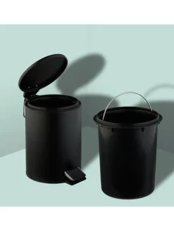 Kosmetikeimer in Schwarz - 3 Liter